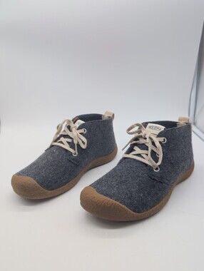 KEEN Mosey Chukka Wool-Blend Grey Casual Sneakers Men’s US 9 / EU 42